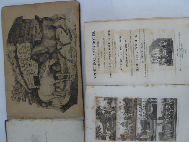 Egan, Pierce "Sporting Anecdotes ..., Persons in Every Walk of Life ..., Diversions of the Field