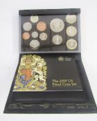 Royal Mint, 2009 Proof Set, Consisting of 13 coins, with  Kew Gardens 50p