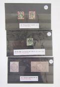 GB Stamps: QV 1897 Jubilee issue used set, including 5d Die I, plus 3 mounted mint values with