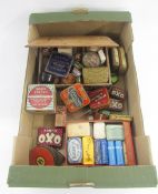 Quantity of vintage tins to include McVitie and Price, Glen Shortbread, OXO cubes, Premona Daily