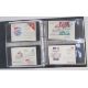Stamps of Soviet Union & Russia: Three maroon cover albums full of Polar exploration covers and - Image 12 of 21