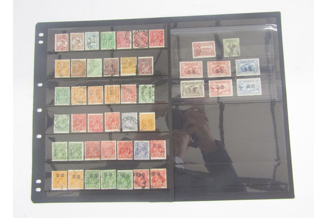 Stamps of Australia: Used Officials both perforated and overprinted of QV/KEVII period States and - Image 2 of 2