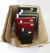 WITHDRAWN. British Empire and World stamps: Boxed accumulation of mint and used definitives,