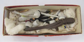 Quantity clay pipes to include character pipes, Lord Kitchener, General French, Gladstone, Lord
