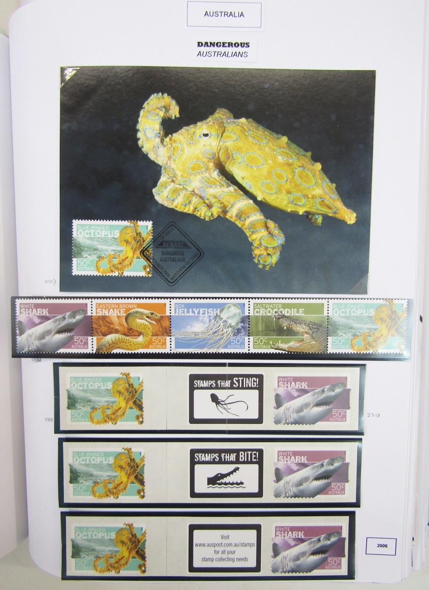 Stamps of Australia: Large box of 9 albums of mint and used issues from 2000-2015, mainly - Image 4 of 20