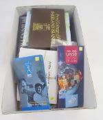 4 tubs of Half Pennies, Gerorge VI & Elizabeth II,Pre decimal coins including silver threepences,