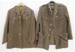 British Army number 2 dress uniforms which once belonged to Major Herbert M. McRitchie M.C., 3