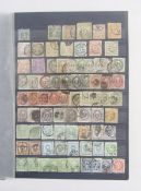 Stamps of Japan: Box of 2 large + 2 slimmer A4 stock books of mint and used issues, from 1870s