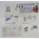 Stamps of Soviet Union & Russia: Three maroon cover albums full of Polar exploration covers and - Image 8 of 21