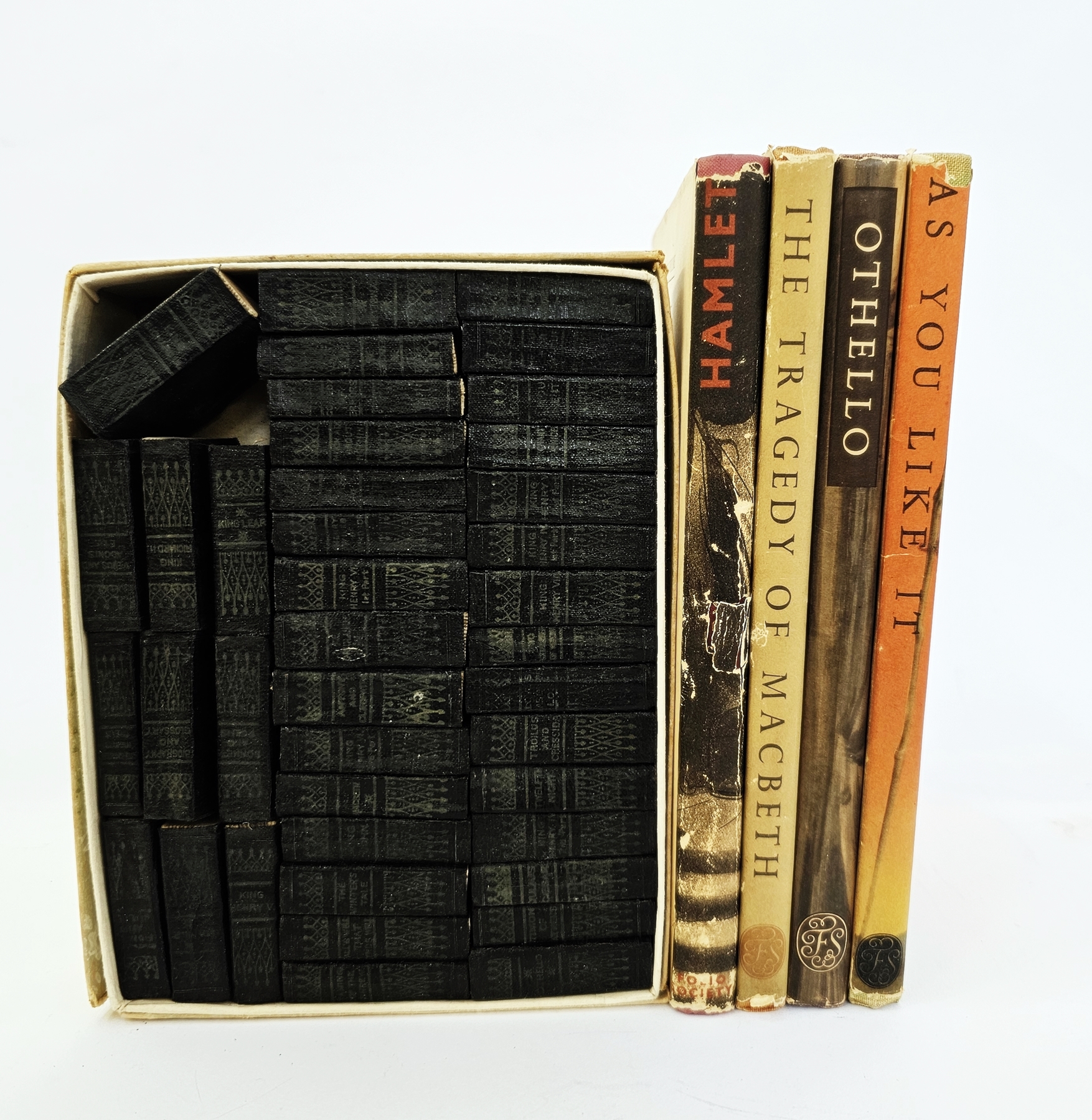 Shakespeare, William, 40 miniature volumes published by Allied Newspapers Ltd, all with engraved