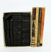 Shakespeare, William, 40 miniature volumes published by Allied Newspapers Ltd, all with engraved