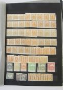 Hungary Stamps: Numerous mint issues and sets in 2 A4 stock books from 1900 to 1980s, definitives,
