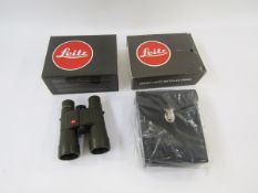 Pair Leitz Trinovid 8x40 BA binoculars with carrying case, boxed