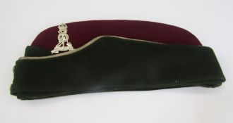 Labour Corps dress cap.