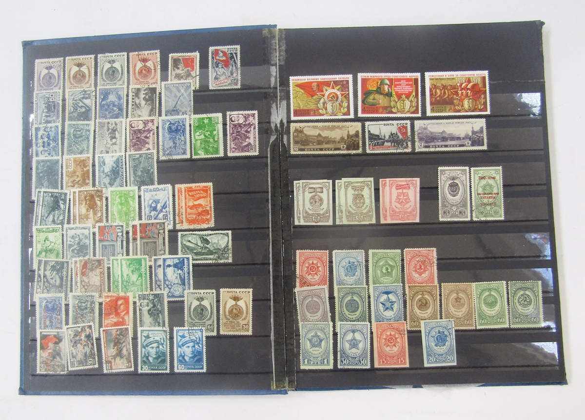 Stamps of Russia and bordering countries: Accumulation of mostly mint and used definitives/ - Image 4 of 9