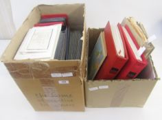 GB & World Stamps: With decimal face value of £1000+, boxed accumulation of 5 GB decimal