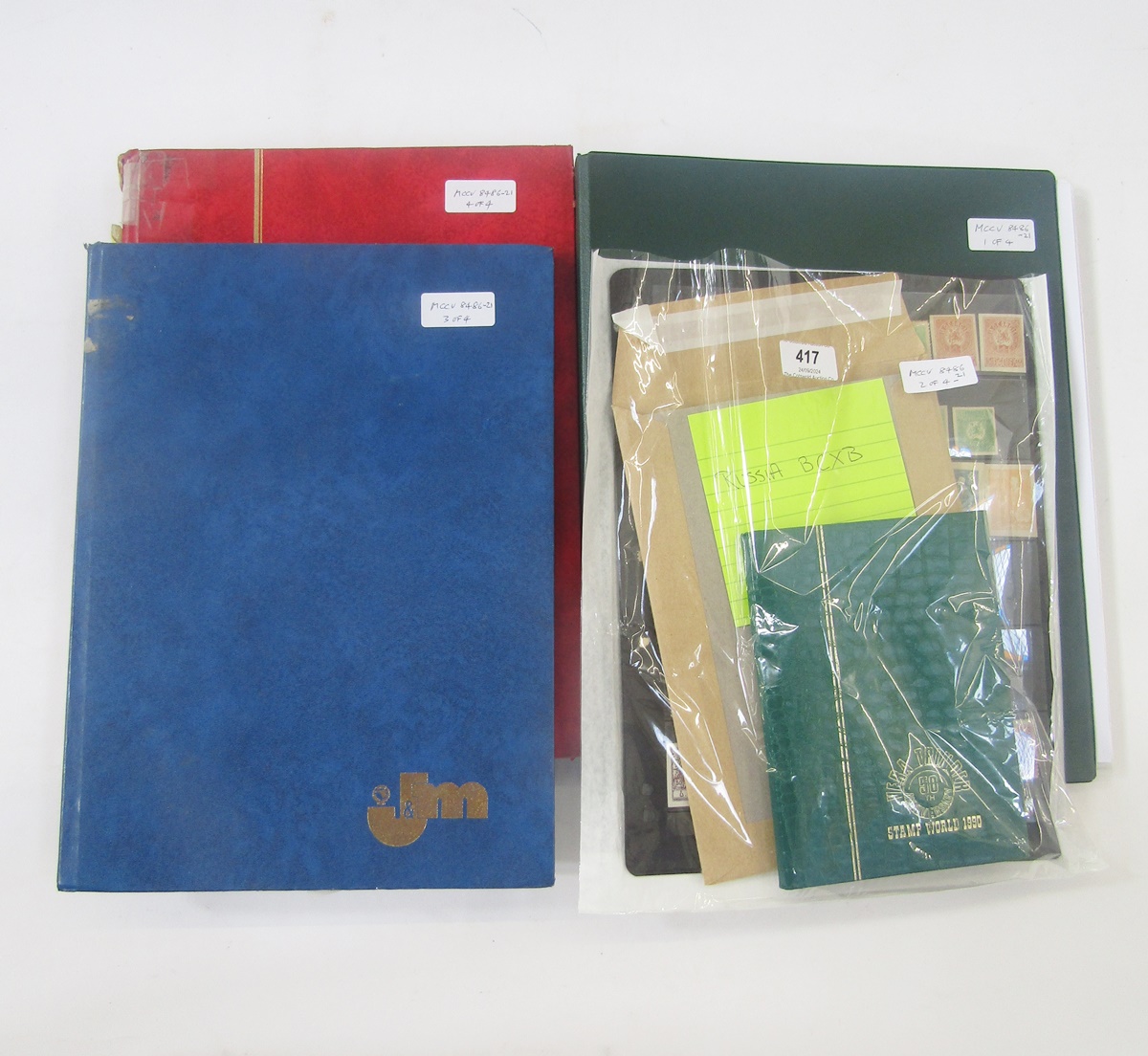 Stamps of Russia and bordering countries: Accumulation of mostly mint and used definitives/