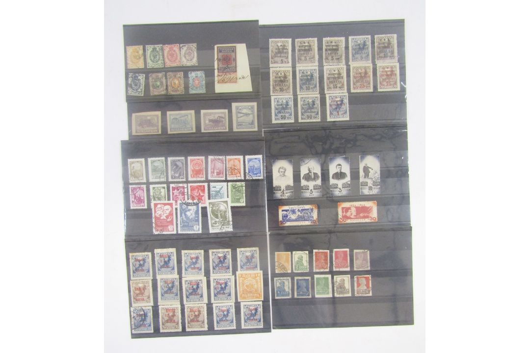 Stamps of Russia: Imperial, post-revolutionary PCCP and early Soviet CCCP mint and used issues on 15 - Image 2 of 3