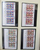 WITHDRAWN. GB stamps: QEII decimal, mainly commemorative with mint face value £270+, in 2 green “