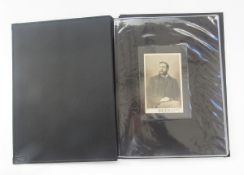 Album of signed letters and photograph of Mr Rider Haggard to include Post Office telegram to