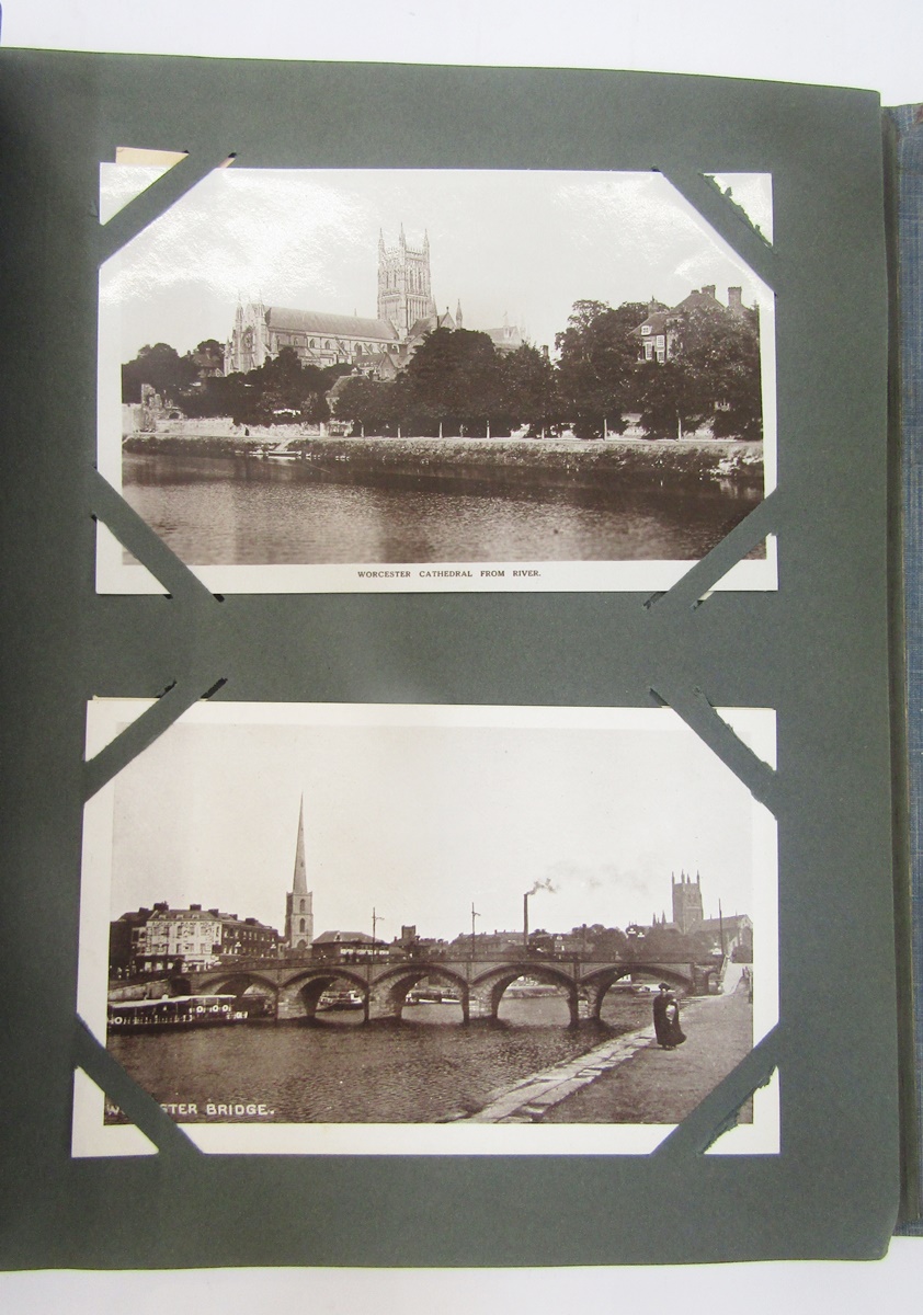 Two albums of postcards to include Black Cats, greetings cards, topographical and portrait, and - Image 2 of 15