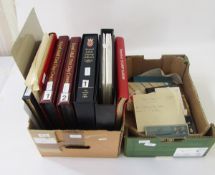 GB and World stamps: With face value of £650+, boxed GB collection of 2 Royal Mail albums of mint