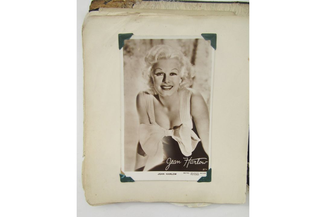 Autograph album of signed photographs and signatures, mainly 1940's bands - Image 3 of 20