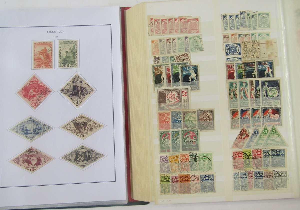Stamps of Russia and bordering countries: Accumulation of mostly mint and used definitives/ - Image 3 of 9