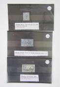Gibraltar Stamps: QV to QEII definitives on 10 stockcards, mostly mint, to £1 highest values,
