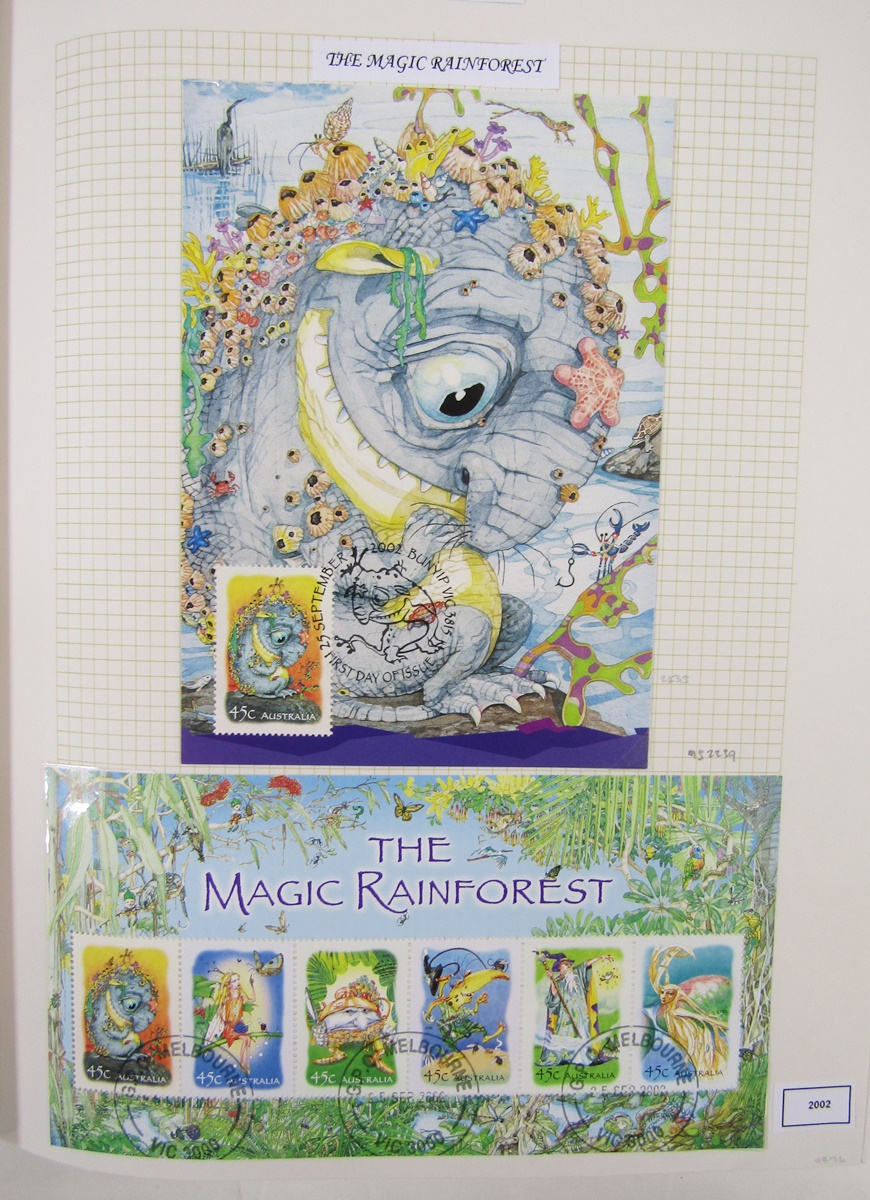 Stamps of Australia: Large box of 9 albums of mint and used issues from 2000-2015, mainly - Image 11 of 20