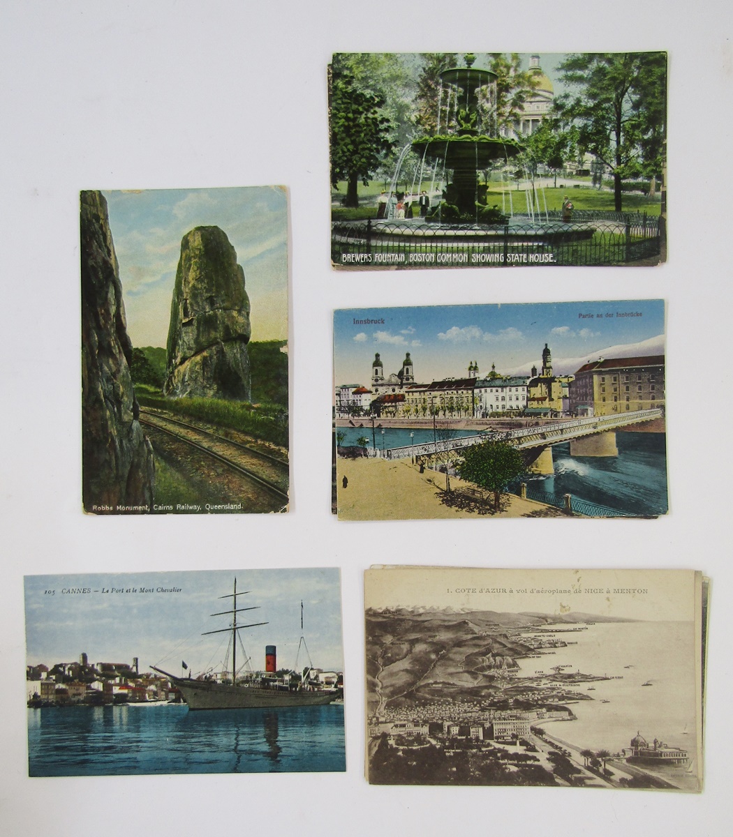 Quantity of vintage postcards including continental and rest of the world, caves and churches, - Image 7 of 8