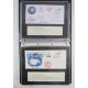 Stamps of Soviet Union & Russia: Three maroon cover albums full of Polar exploration covers and - Image 16 of 21
