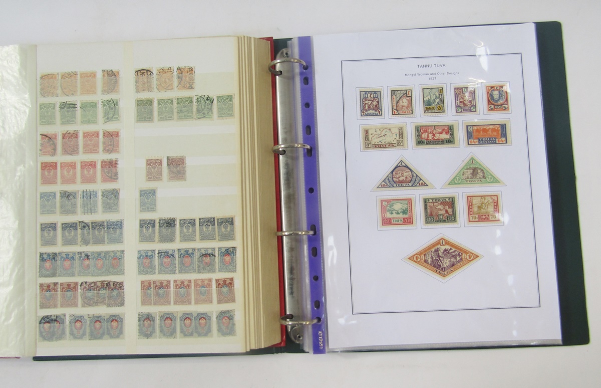 Stamps of Russia and bordering countries: Accumulation of mostly mint and used definitives/ - Image 2 of 9