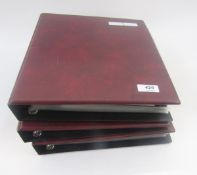 Stamps of Soviet Union & Russia: Three maroon cover albums full of Polar exploration covers and