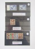 GB Stamps: Ten stockcards of KGVI definitives and commemoratives, mint & used, up to £1 highest