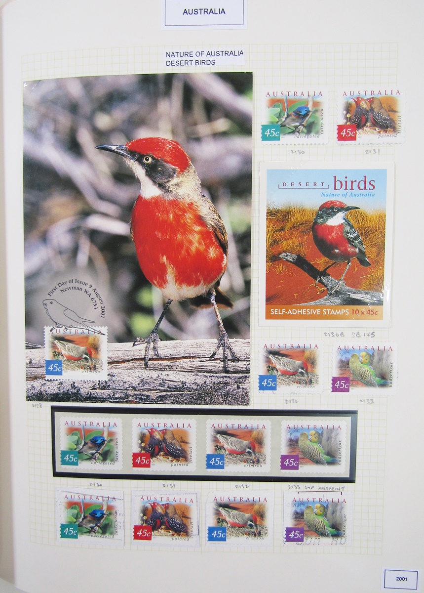 Stamps of Australia: Large box of 9 albums of mint and used issues from 2000-2015, mainly - Image 18 of 20