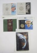 Group of Brilliant Uncirculated Coins (5), 2022 Platinum Crown, Shine Through the Ages 65 Years of