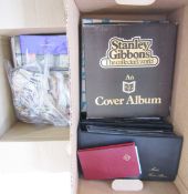 GB stamps: Large box of QEII Royal Mail and Benham purposed first day and other covers in 4