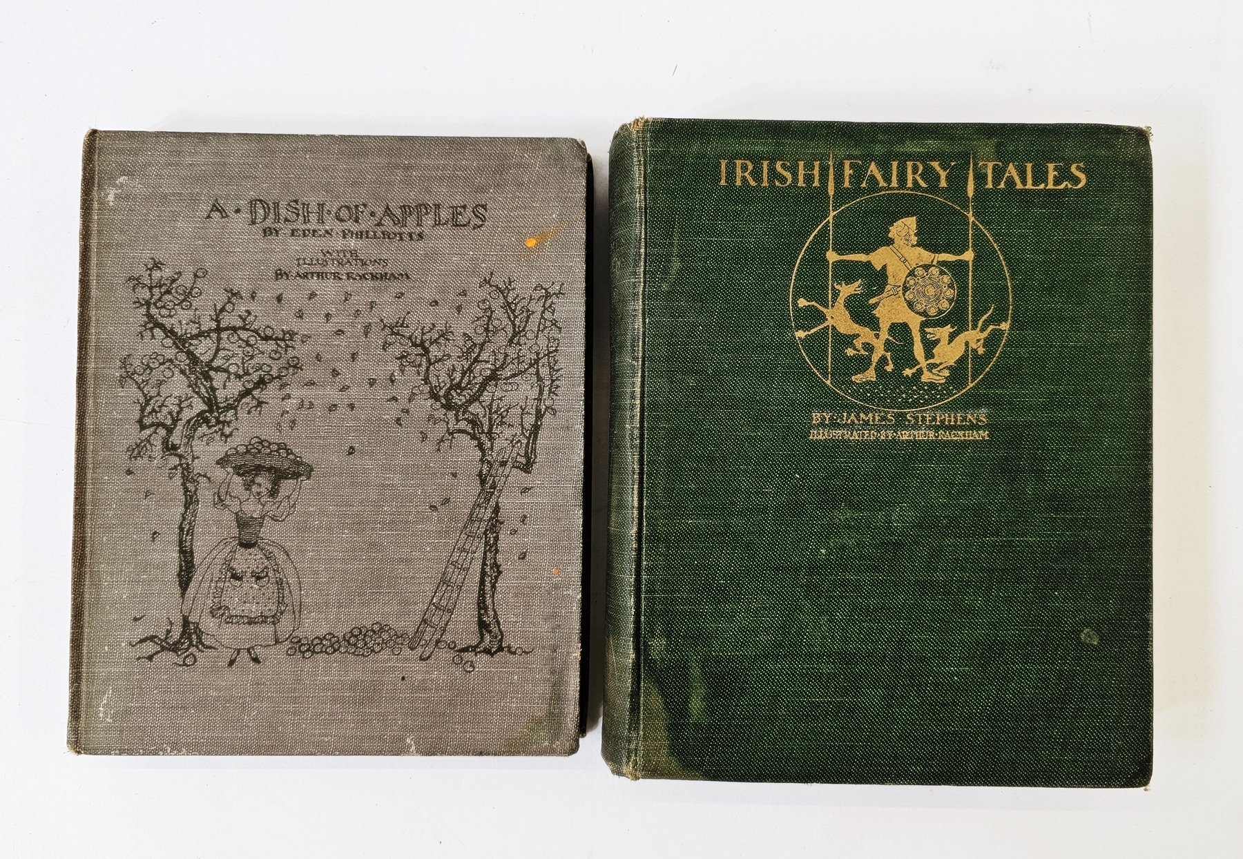 Rackham, Arthur (ills) "Irish Fairytales", by James Stephens, Macmillan & Co 1920, colour plates - Image 2 of 7
