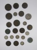 Group of low grade mid 19th century French coins (23)