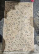 Selection of four floral rugs (4)  Property of Dunkirk Manor, Theescombe, Stroud