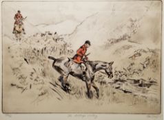 Tom Carr (1912-1977)  Pair coloured etchings 