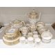 Wedgwood bone china 'Gold Florentine' pattern part tea and coffee service, printed gold marks, - Image 1 of 3