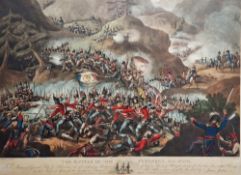 A collection of 19th century military lithographs, engravings and aquatints to include Thomas