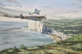 Fred Groves Oil on canvas 