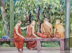 Tony Frazer Price (20th century) Watercolour 