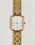 Christian Bernard lady's quartz wristwatch, the dial having Roman numerals denoting hours, date