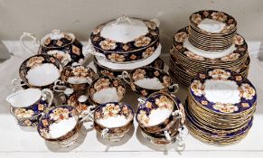 Royal Albert bone china 'Heirloom' pattern part dinner service, printed marks, including two two-