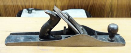 Vintage Stanley wood plane No.6 marked Made in U.S.A , 45cm long