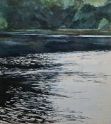 Mike Rand (20th century) Watercolour 